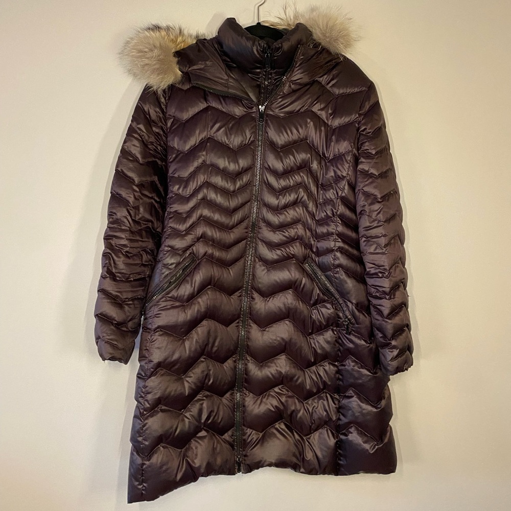 Mid-thigh length winter coat